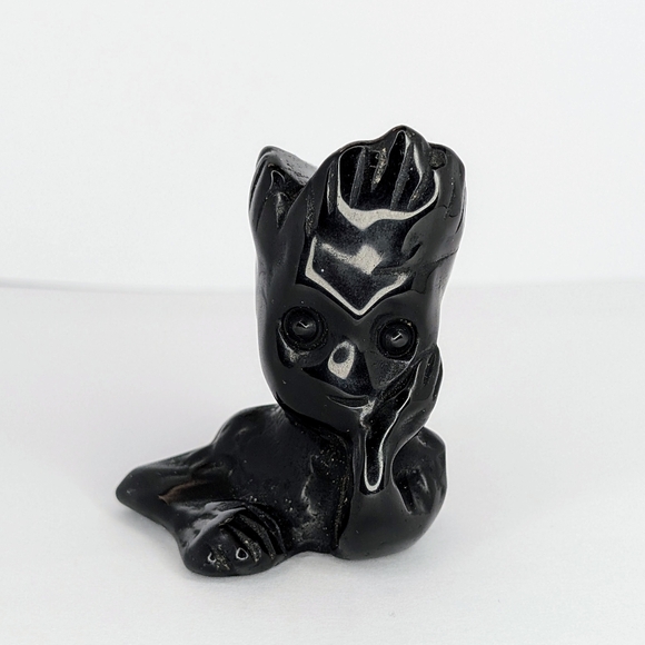 Obsidian Groot Crystal Carving Guardians of the Galaxy - Picture 1 of 5